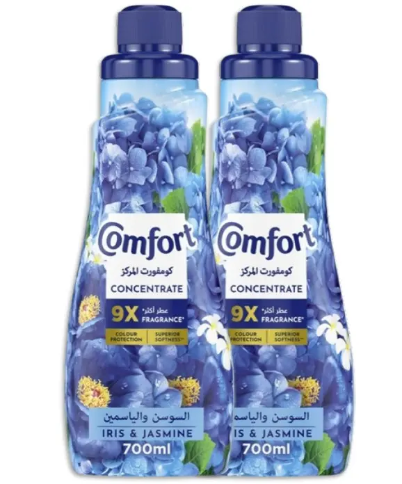 Comfort Concentrated Fabric Softener Iris & Jasmine 700MlX2 - view 1