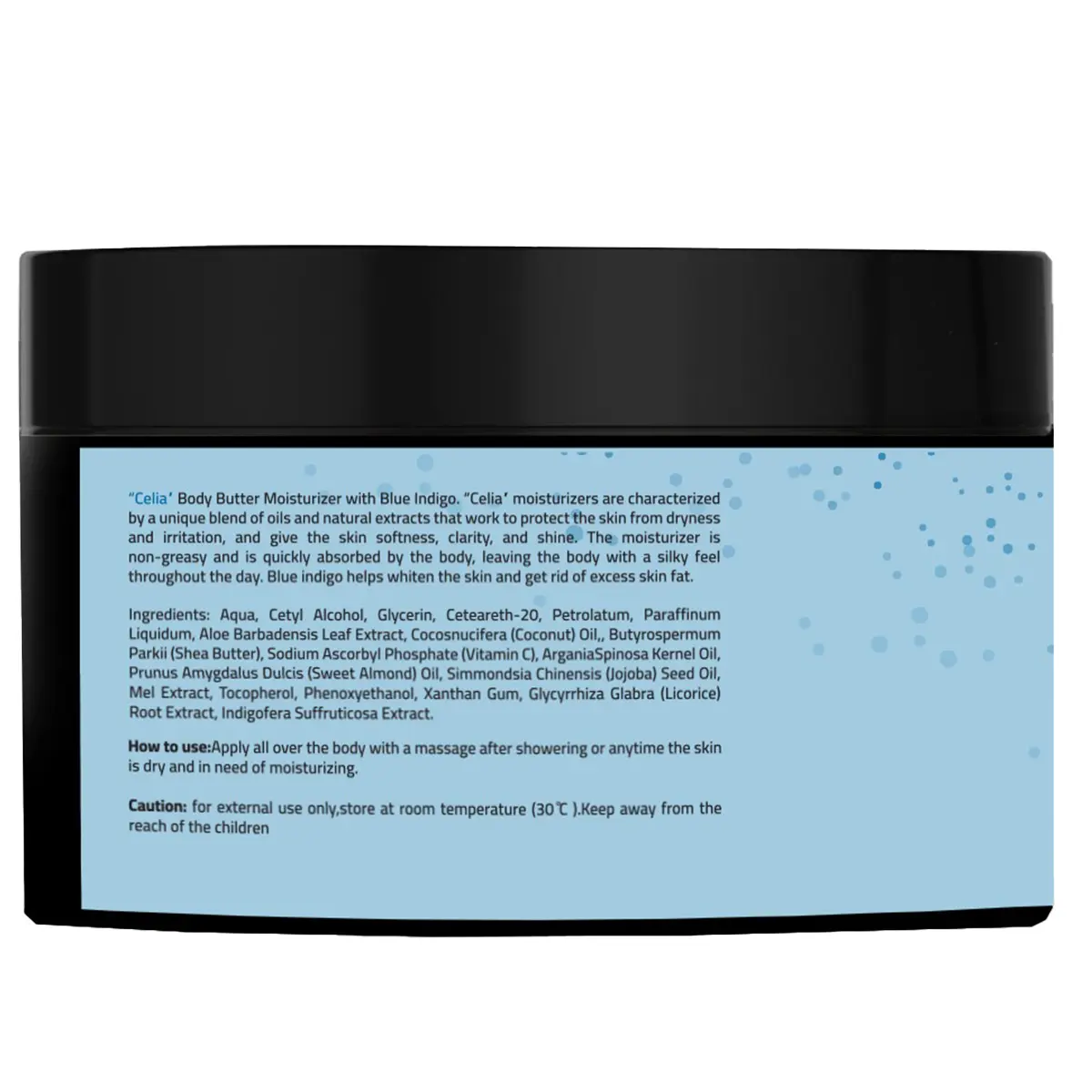 Celia Shea Butter Blue Indigo For Face And Body 300 gm - view 2