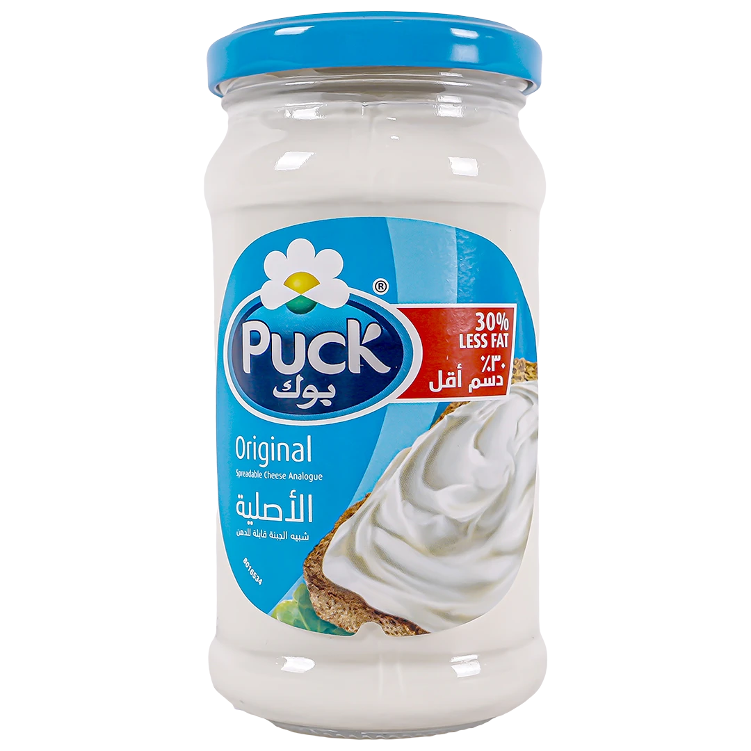 Puck Low Fat Analogue Spreadable Cream Cheese 240 gm