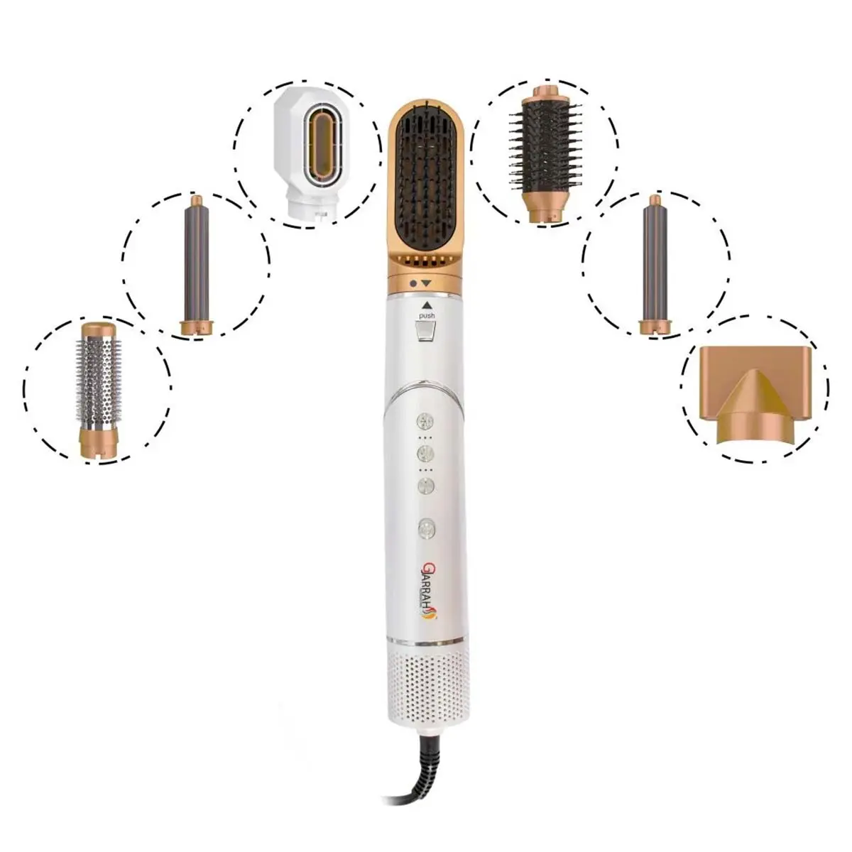 G Jarrah 7 in 1 Hair Dryer 7 Attachments GJ-3226 - view 3
