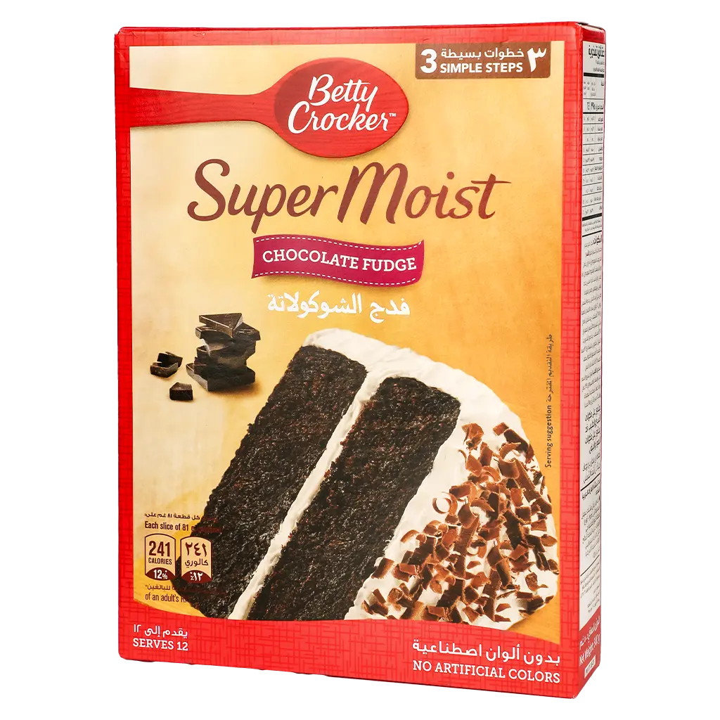Betty Crocker Chocolate Fudge Cake Mix 500 gm - view 1