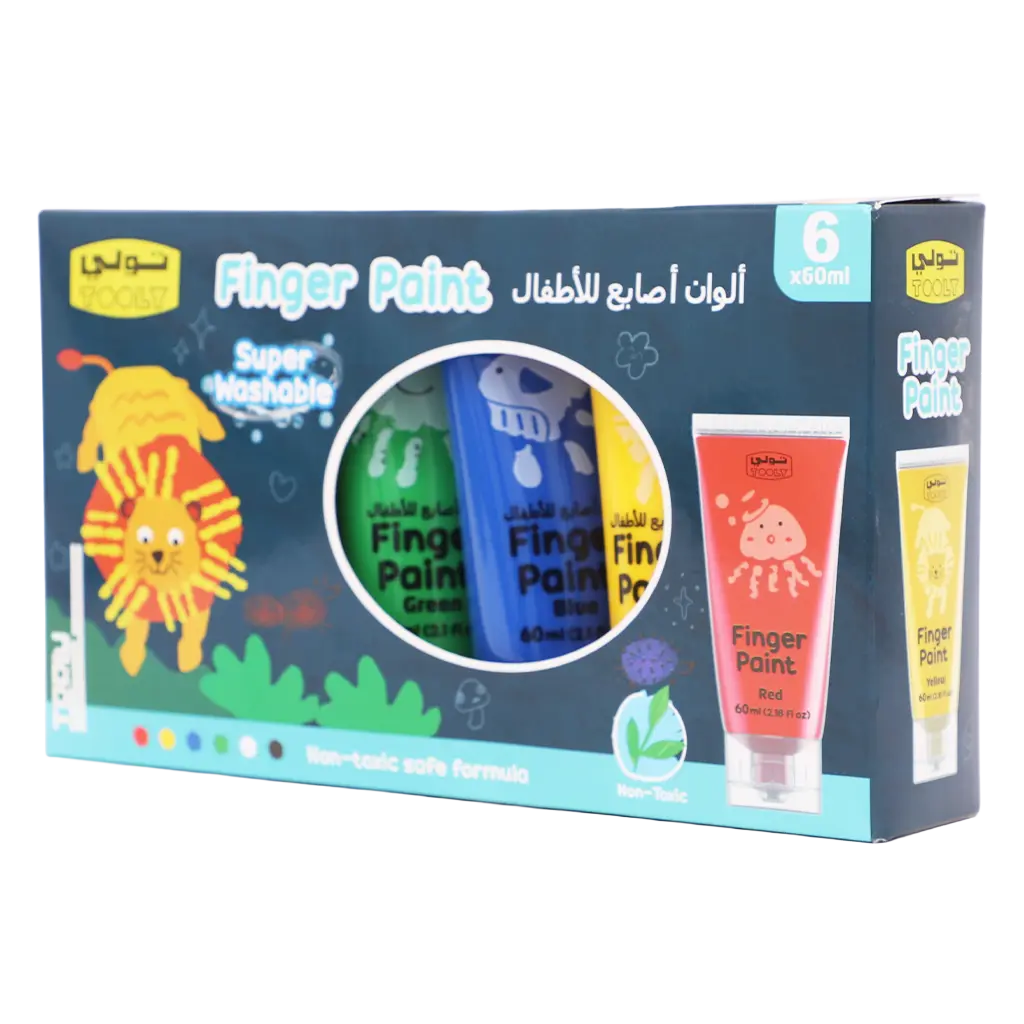Tooly Finger Paint 6*60Ml - view 1
