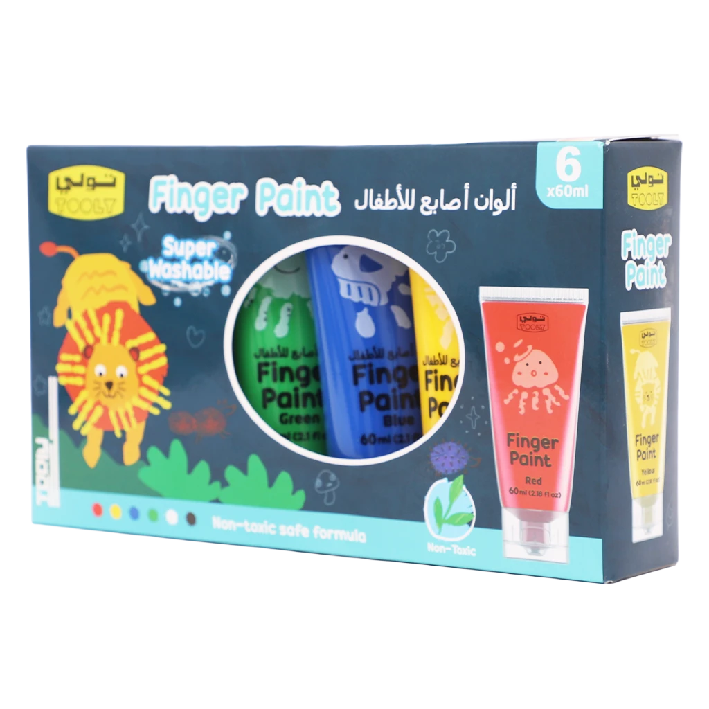 Tooly Finger Paint 6*60Ml