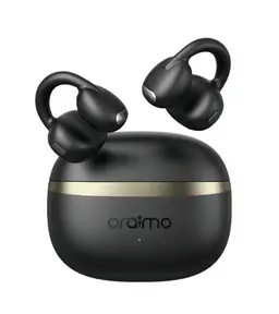 Oraimo OpenSnap Clip On Open Ear True Wireless Earbuds Black