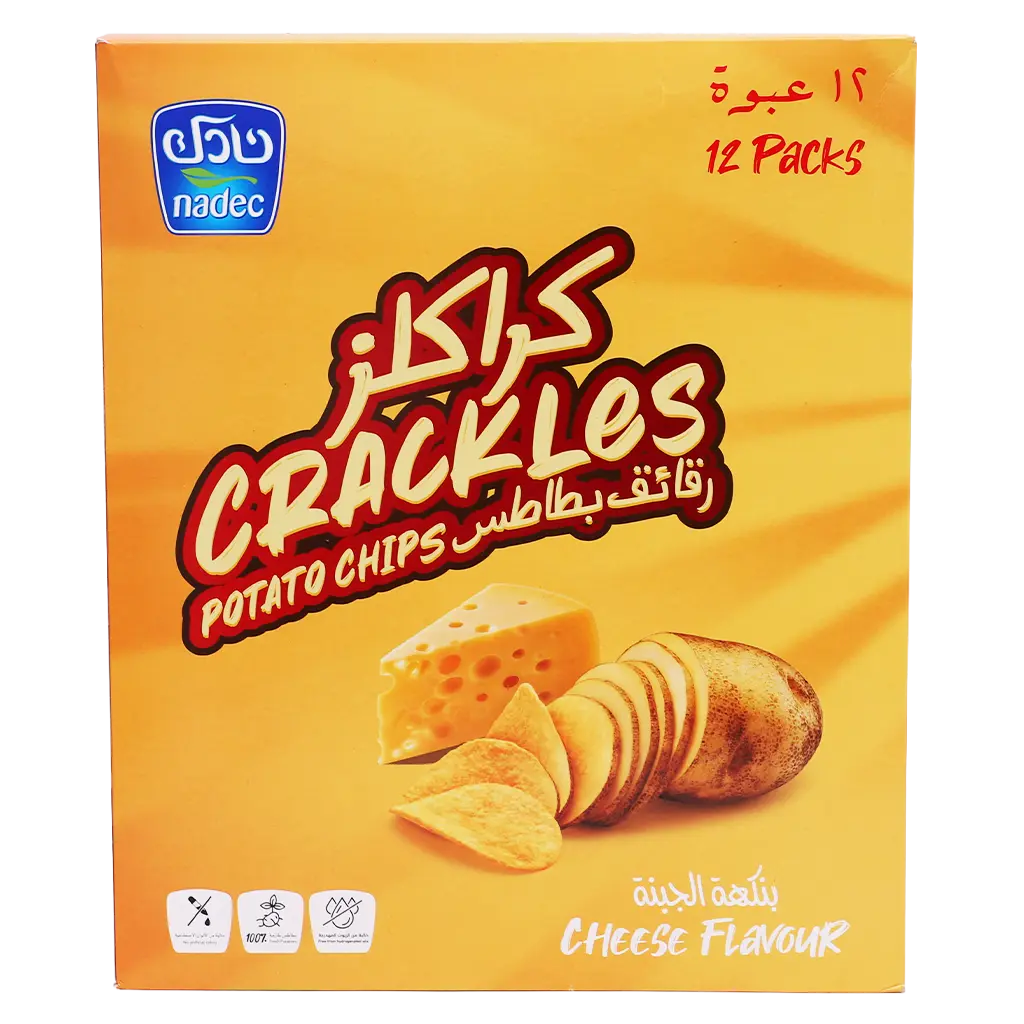 Nadec Crackles Cheese Chips 12 pcs 21 gm - view 3