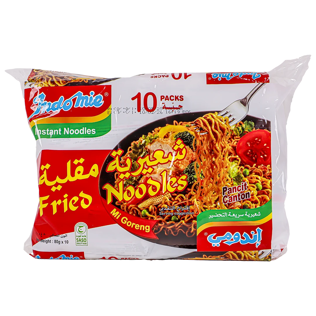 Indomie Instant Noodles Fried Noodles 10 pcs 80 gm