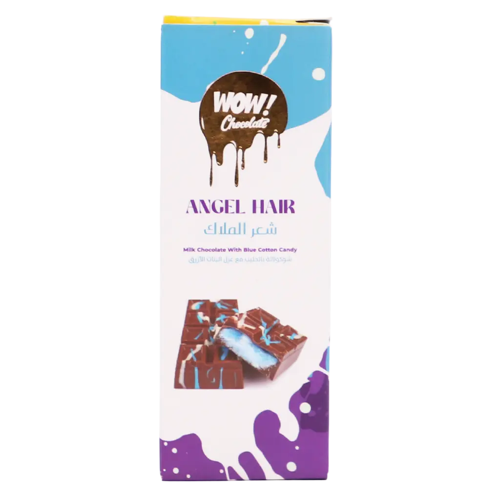 Wow! ⁠⁠Angel Hair Milk Chocolate with Blue Cotton Candy 50 gm - view 2