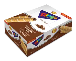 Teashop Ringo Wafers Rolls Filled Chocolate Cream 16 gm