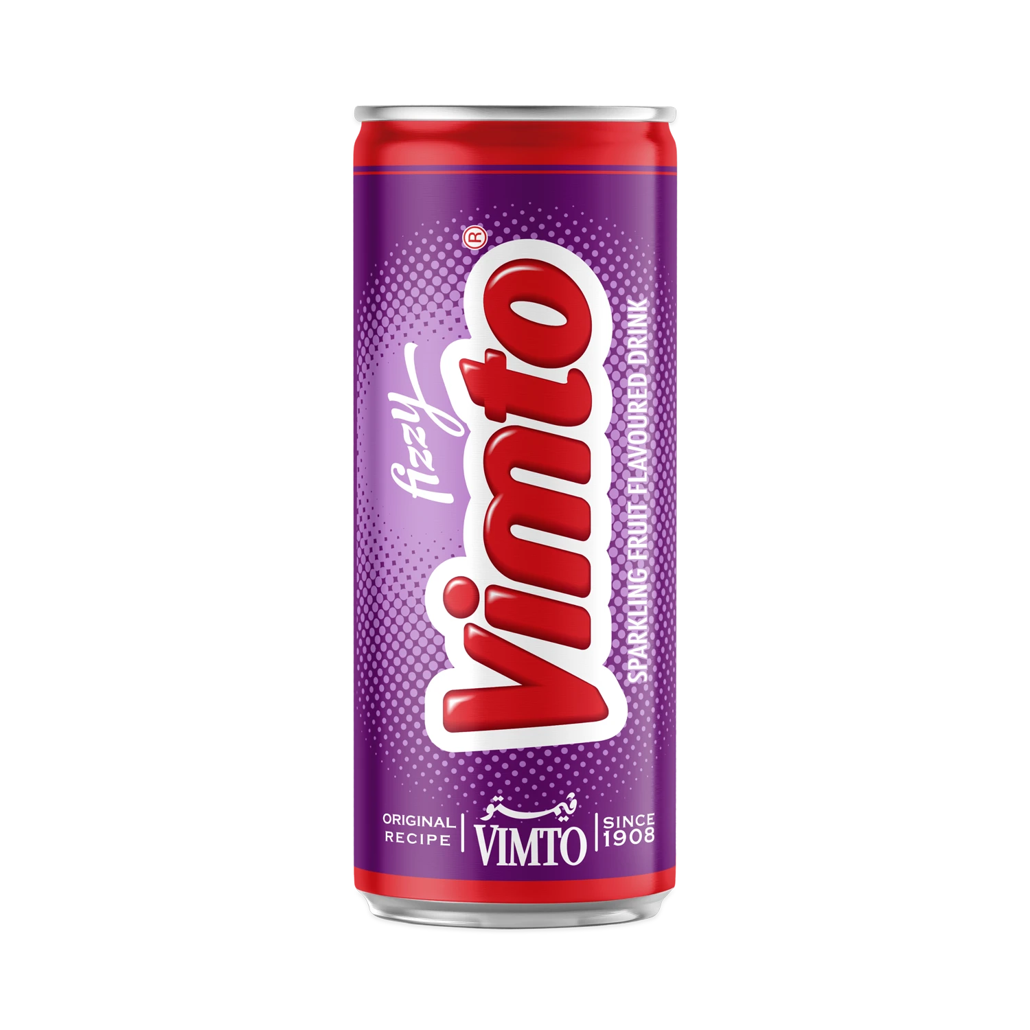 Vimto Fizzy Sparkling Fruit Flavoured Drink Can 250 Ml