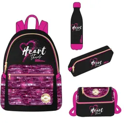 Tooly Backpack 17 inch  set of 4 In 1