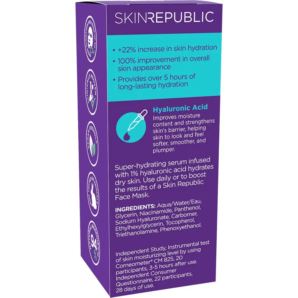 Skin Republic Hyaluronic Acid 1% + Niacinamide 2% Serum 30ml - view 3