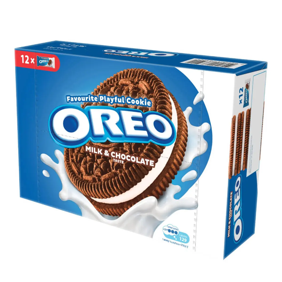 Cadbury Oreo Milk & Chocolate Cookies 12 Pcs 36.8 gm - view 1