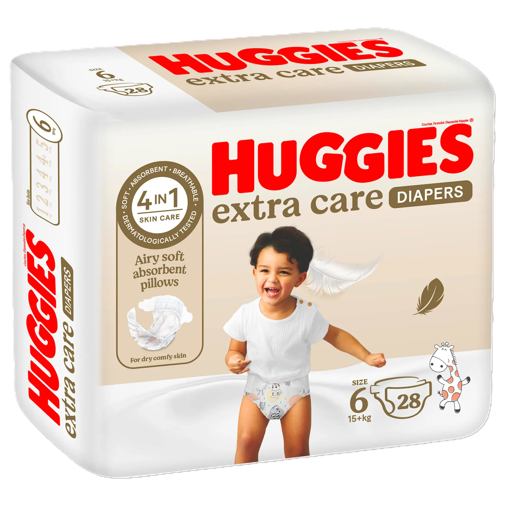 Huggies Extra Care Diaper Size 6 15+Kg 28 Pcs - view 1