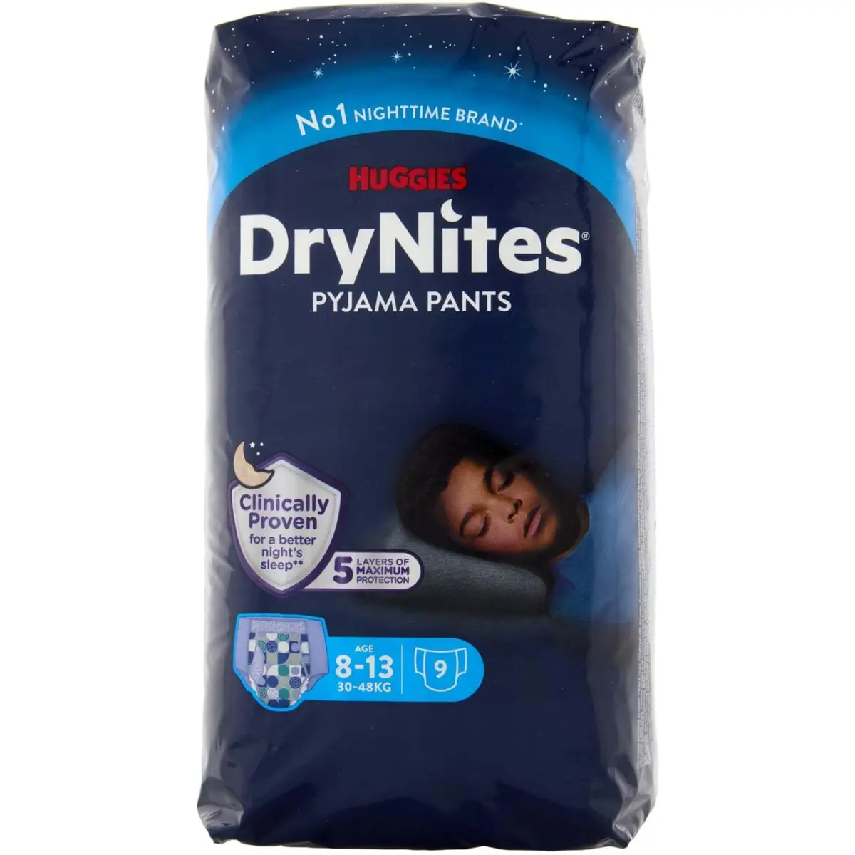 Huggies DryNites Pyjama Pants 8- 13 years Value Pack 13 Pants - view 1