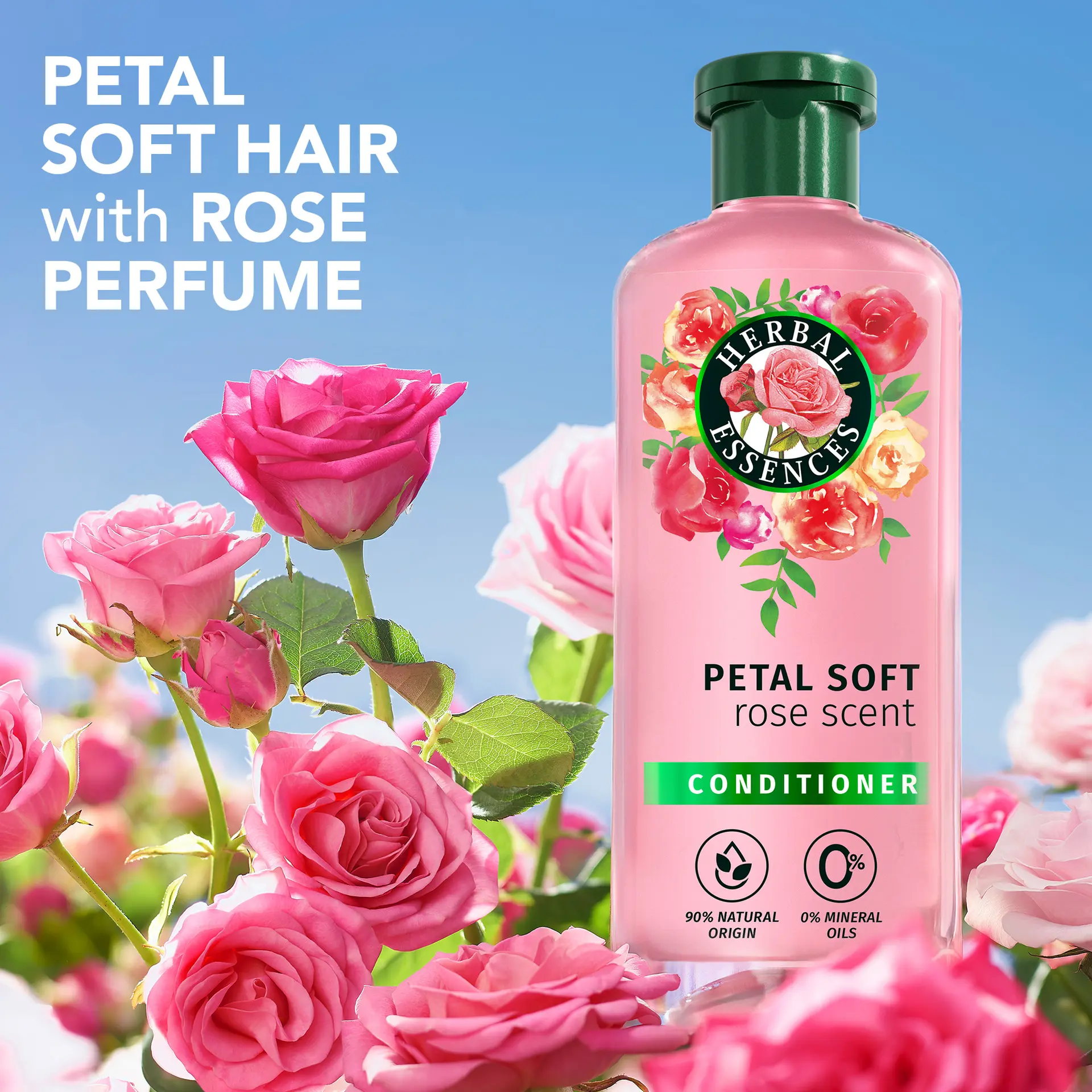 Herbal Essences Petal Soft Conditioner Rose Scent 400 ml - view 7