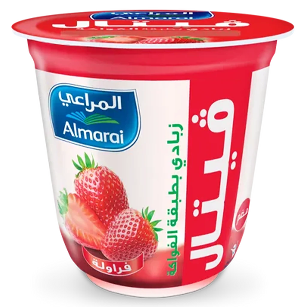 Almarai Vetal Yoghurt Layered With Strawberry 140 gm