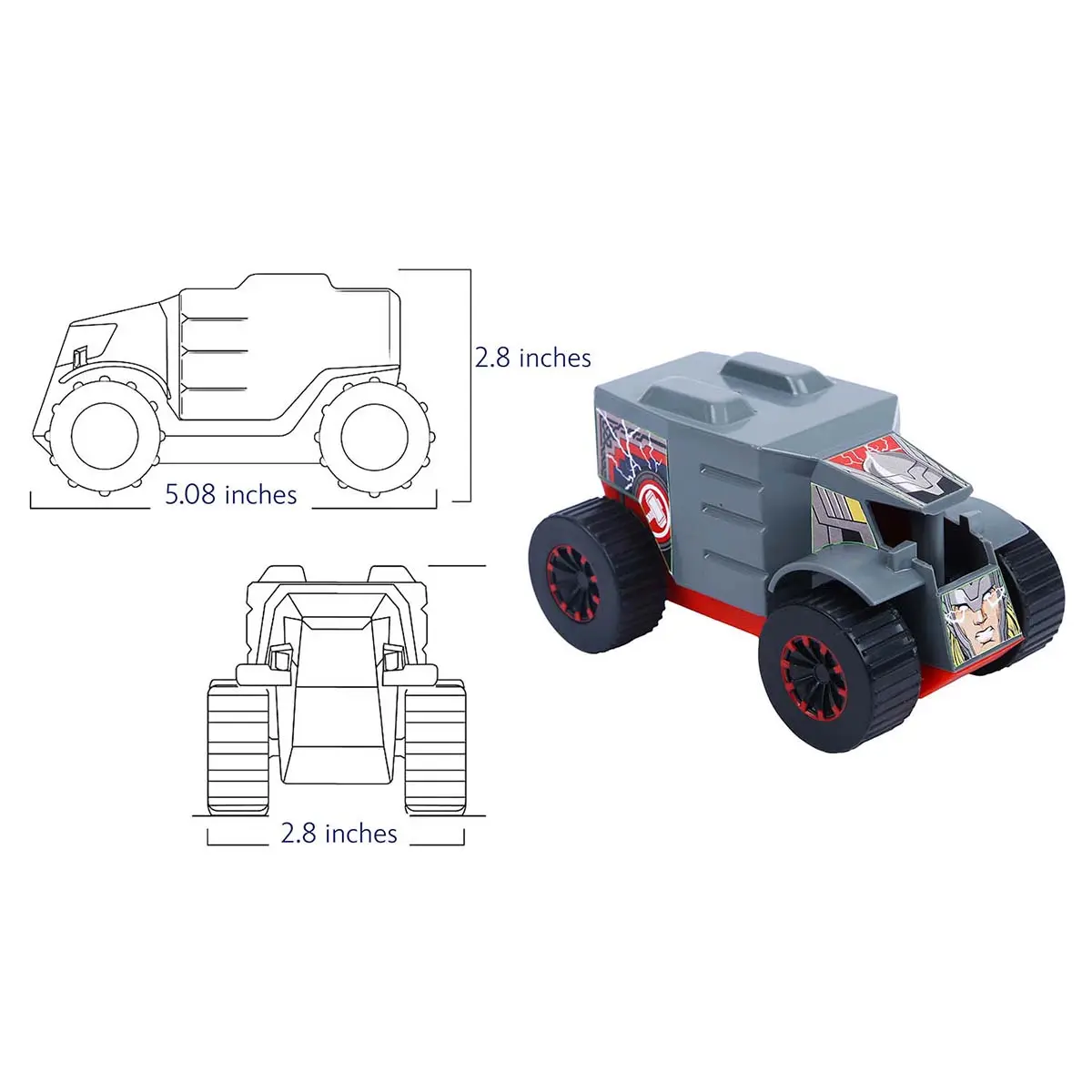 Marvel Mightiest Trucks Thor - view 3
