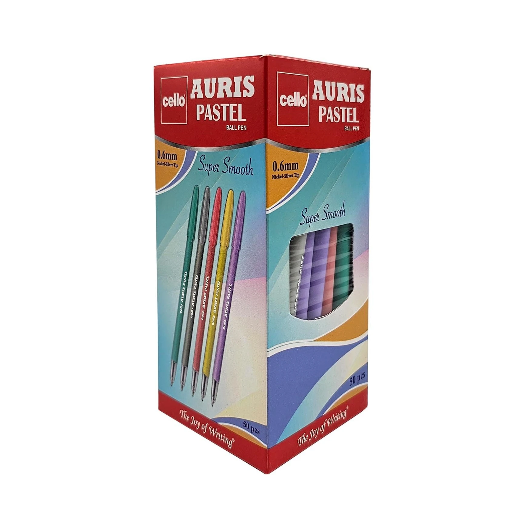 Cello Auris Pastell 0.6Mm Box Of 50Pc Blue
