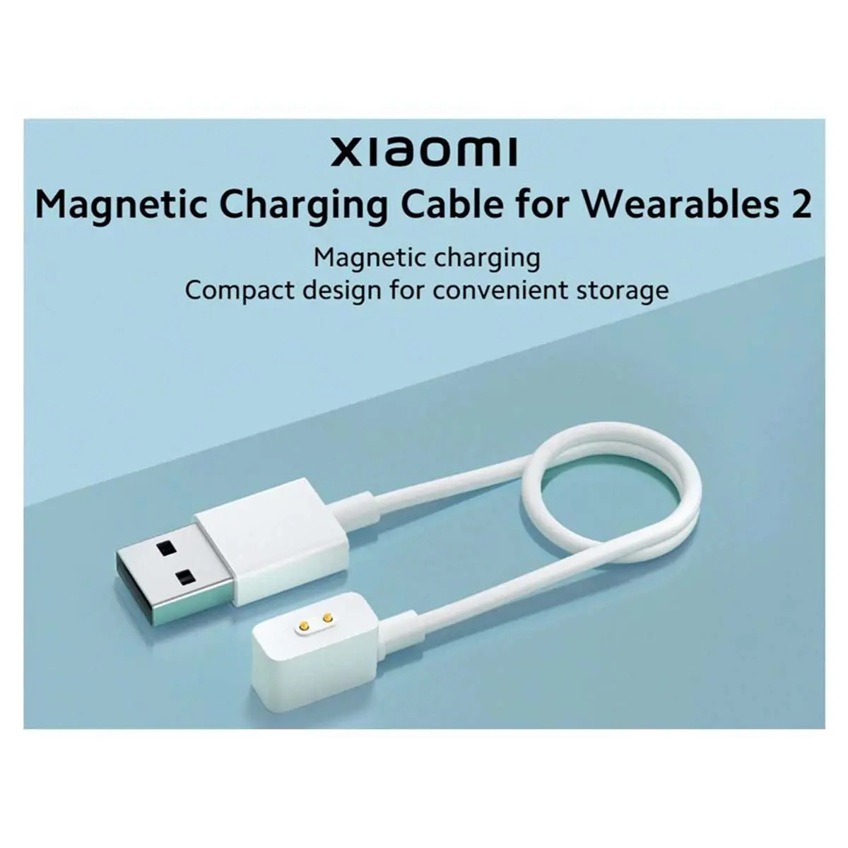 Xiaomi Magnetic Charging Cable for Watched white - view 3