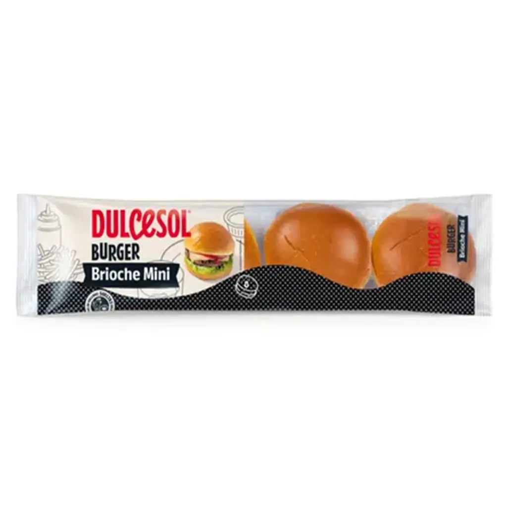 Dulcesol Mini Burguer Buns Brioche 160 gm - view 1