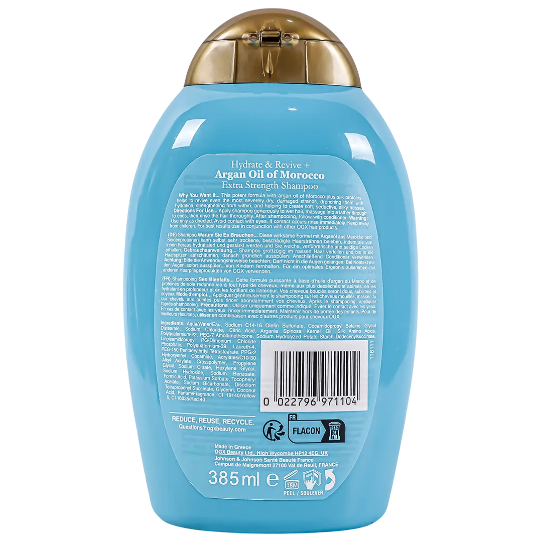OGX Shampoo Extra Strength Moisturizing With Moroccan Argan Oil 385 ml - view 2