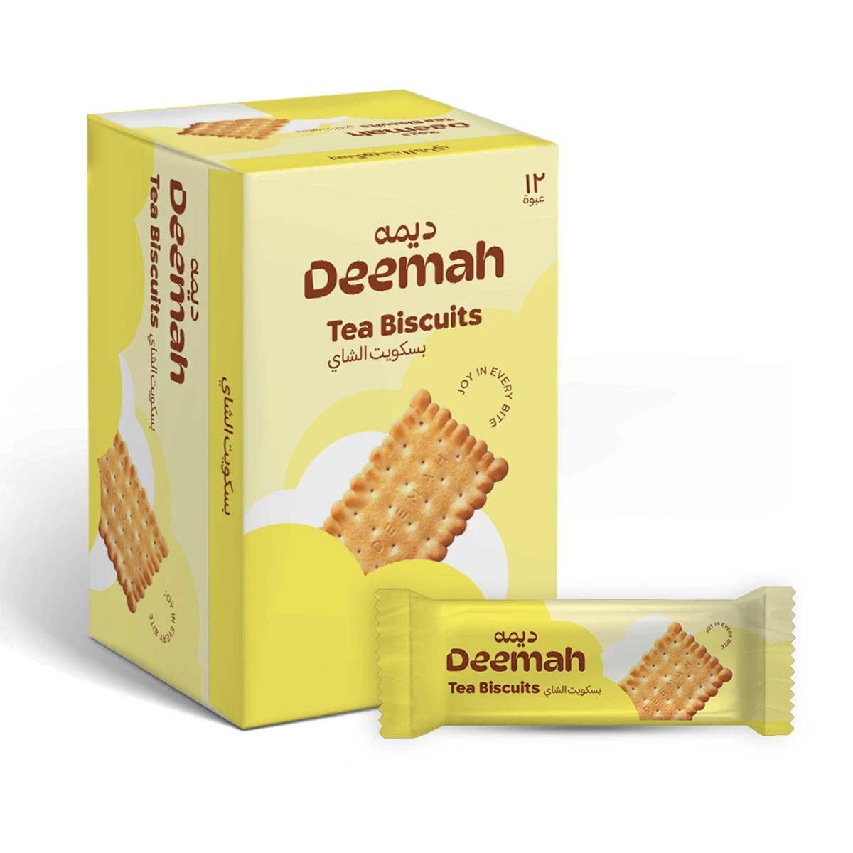 Deemah Tea Biscuit 12 pcs 138 gm