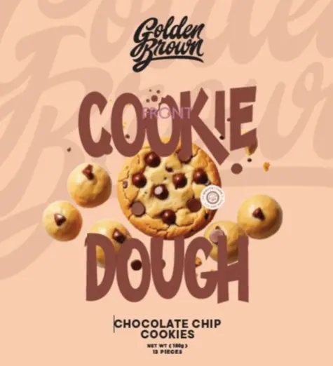 Golden Brown Cookies Dough Chocolate Chip 180 gm - view 5