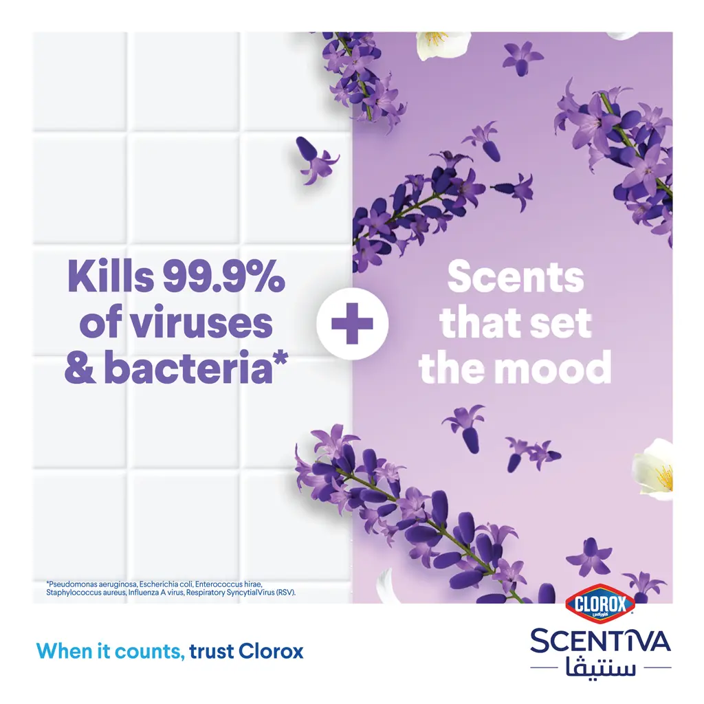 Clorox Scentiva Multipurpose Disinfectant Floor Lavender 4.5 L - view 3