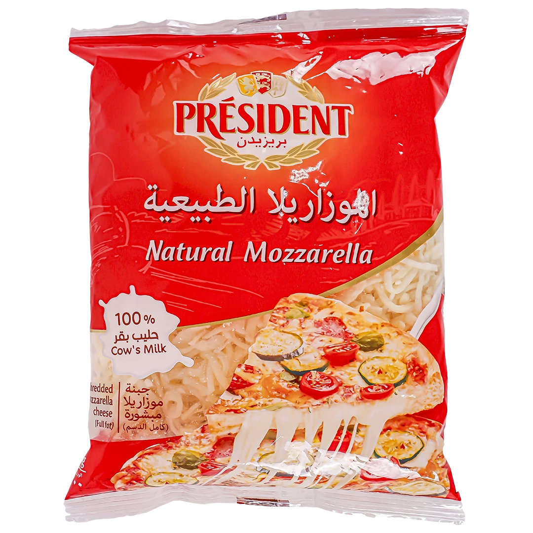 President Mozzarella Cheese Shredded 200 gr