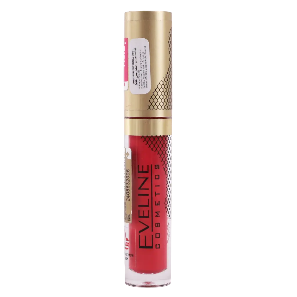 Eveline Variete Satin Mat Lip Liquid No 06 Strawberry Coctail - view 3