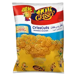 Hot & Crispy Potatoes Crisscut 2.5 kg