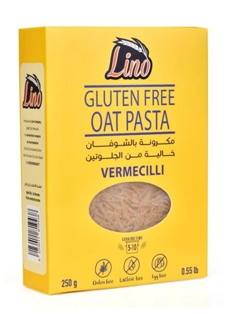 Lino Gluten Free Oat Pasta Vermicelli 250 Gm