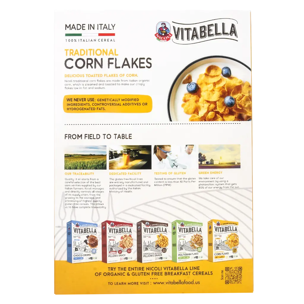 Vitabella Organic Traditional Corn Flakes - view 3