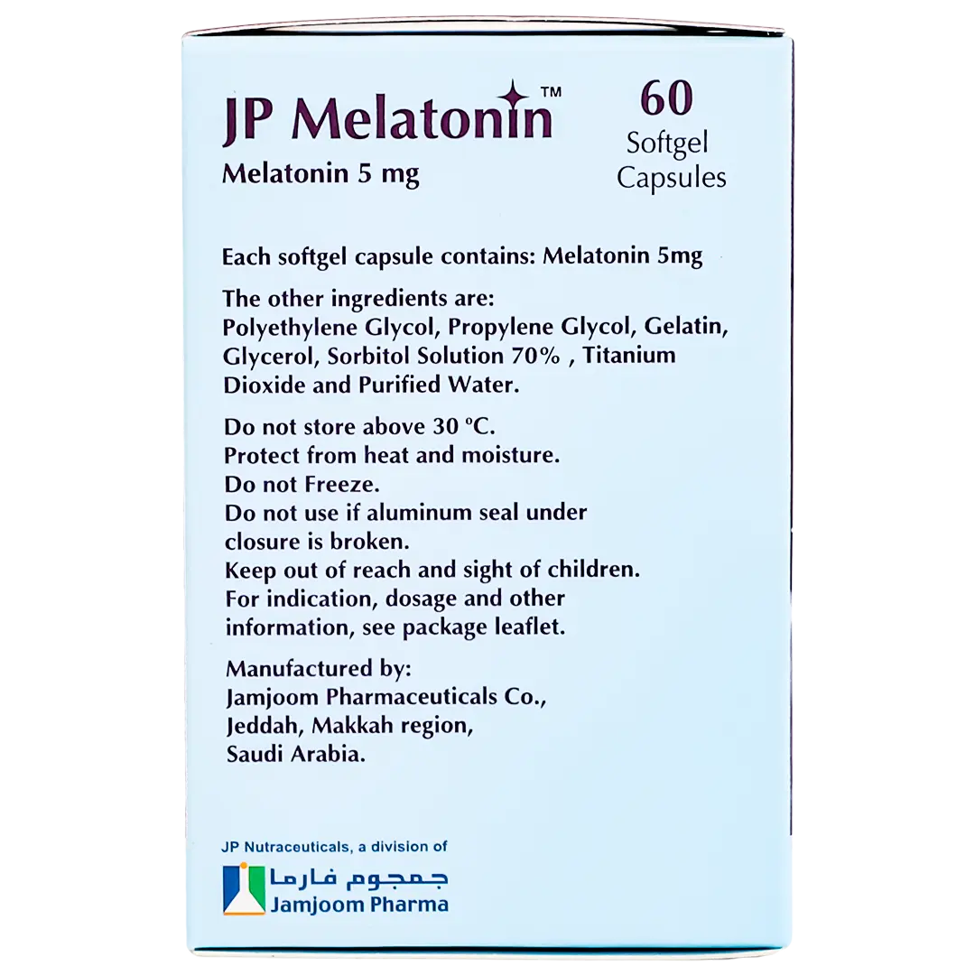 JP Melatonin 5 Mg 60 Tab - view 5