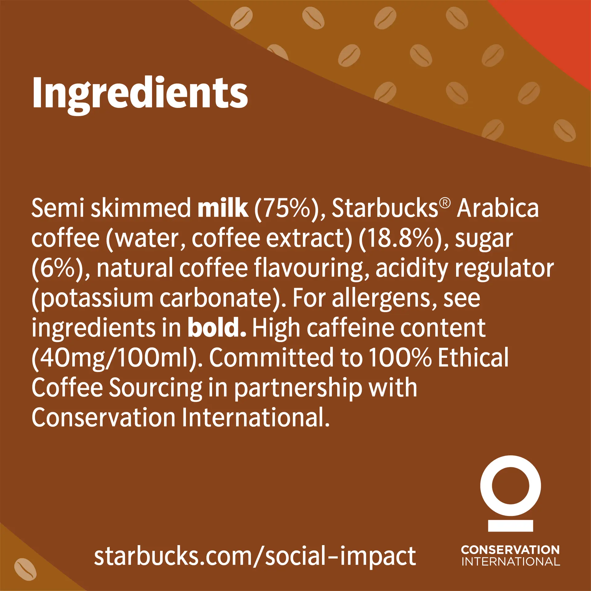 Starbucks Frappucino Ice Coffee Low Fat 250 ml - view 2