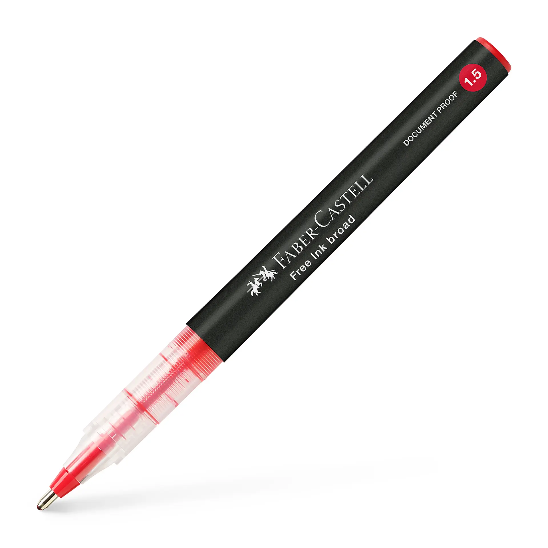 Faber Castell Free Ink Roller 1.5mm Red set of 12 - view 5