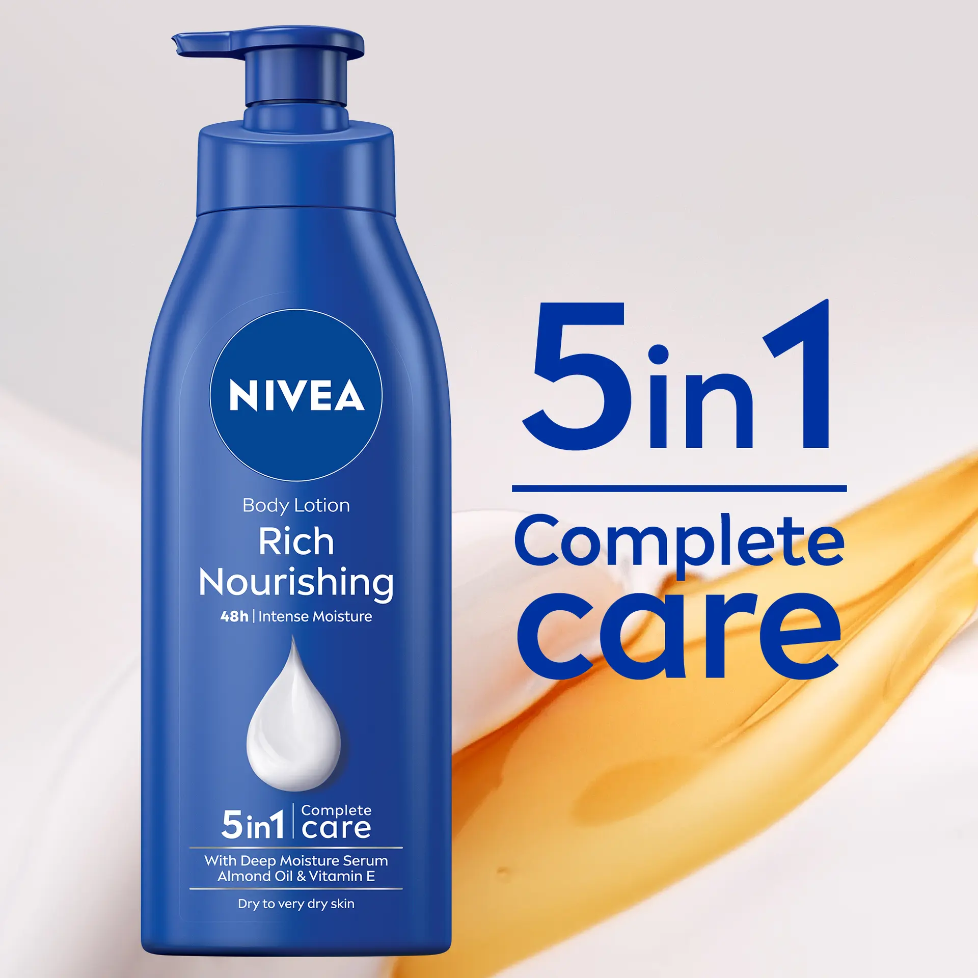 Nivea Body Lotion Extra Dry Skin Nourishing Almond Oil 400 ml - view 3