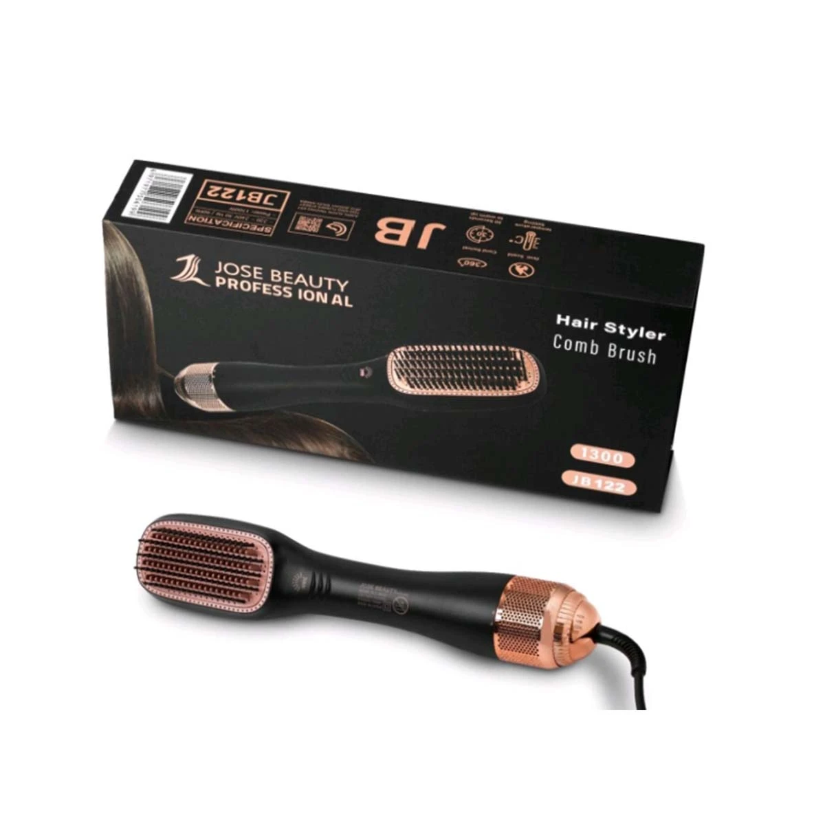 Jose Beauty Hair Styling And Dring Brush JB-122