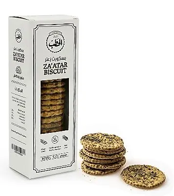 Al Hatab Zaatar Biscuit 100 gm - view 4