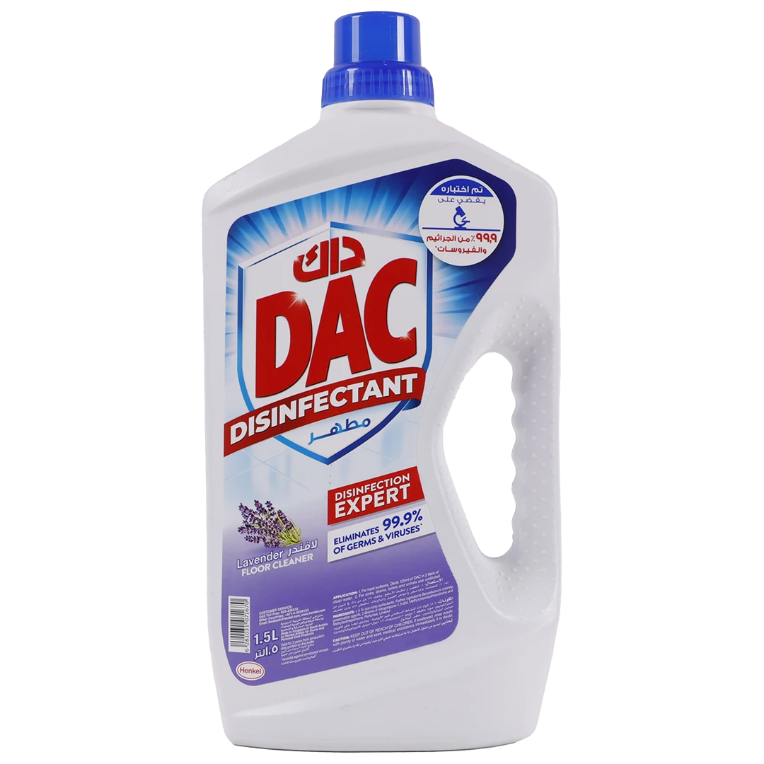 Dac Multi-Purpose Cleaner and Disinfectant Lavender Scent 5 L