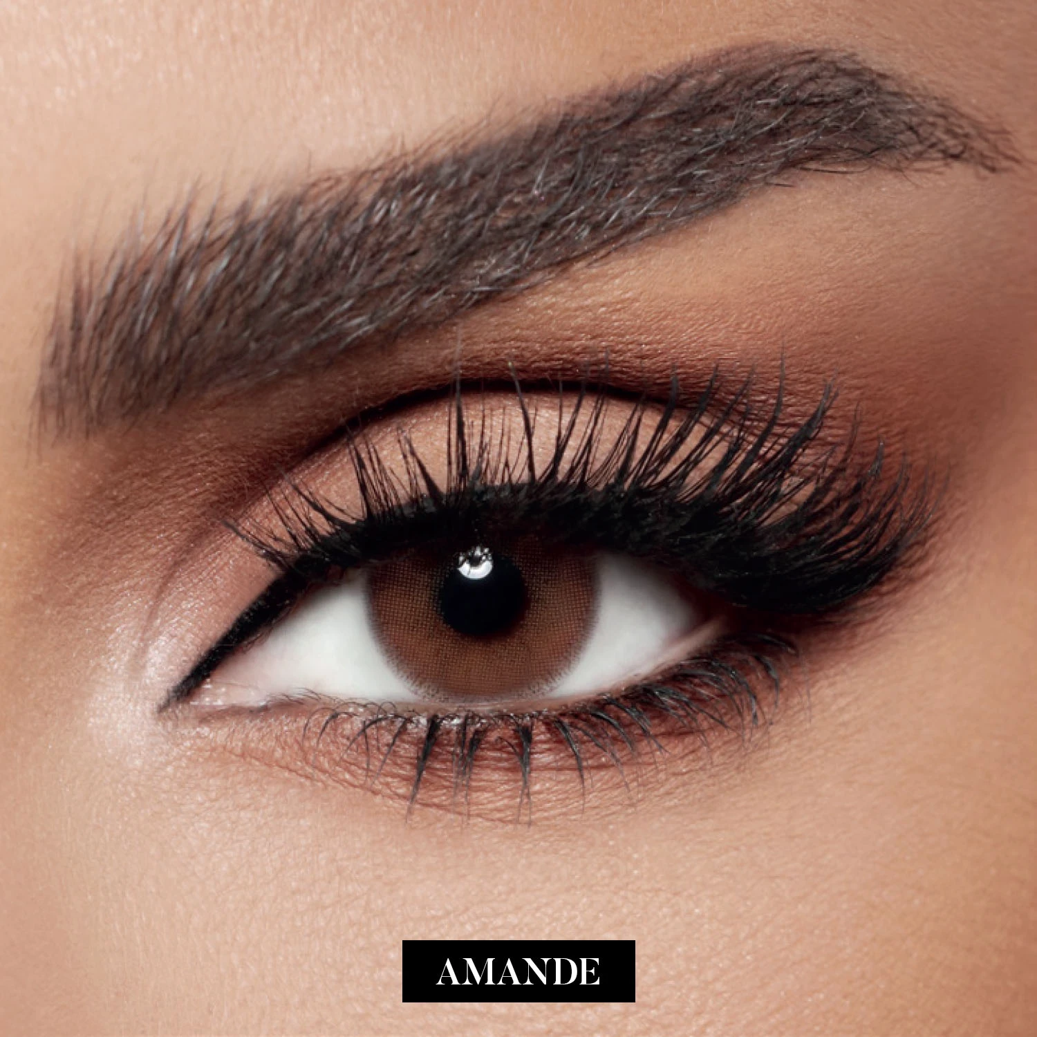 Diva Plano Contact Lenses Monthly Amande 