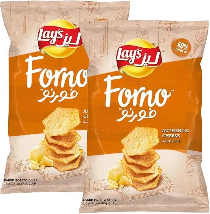 Lays Forno Baked Potato Chips Cheese Potato 2 160 gm