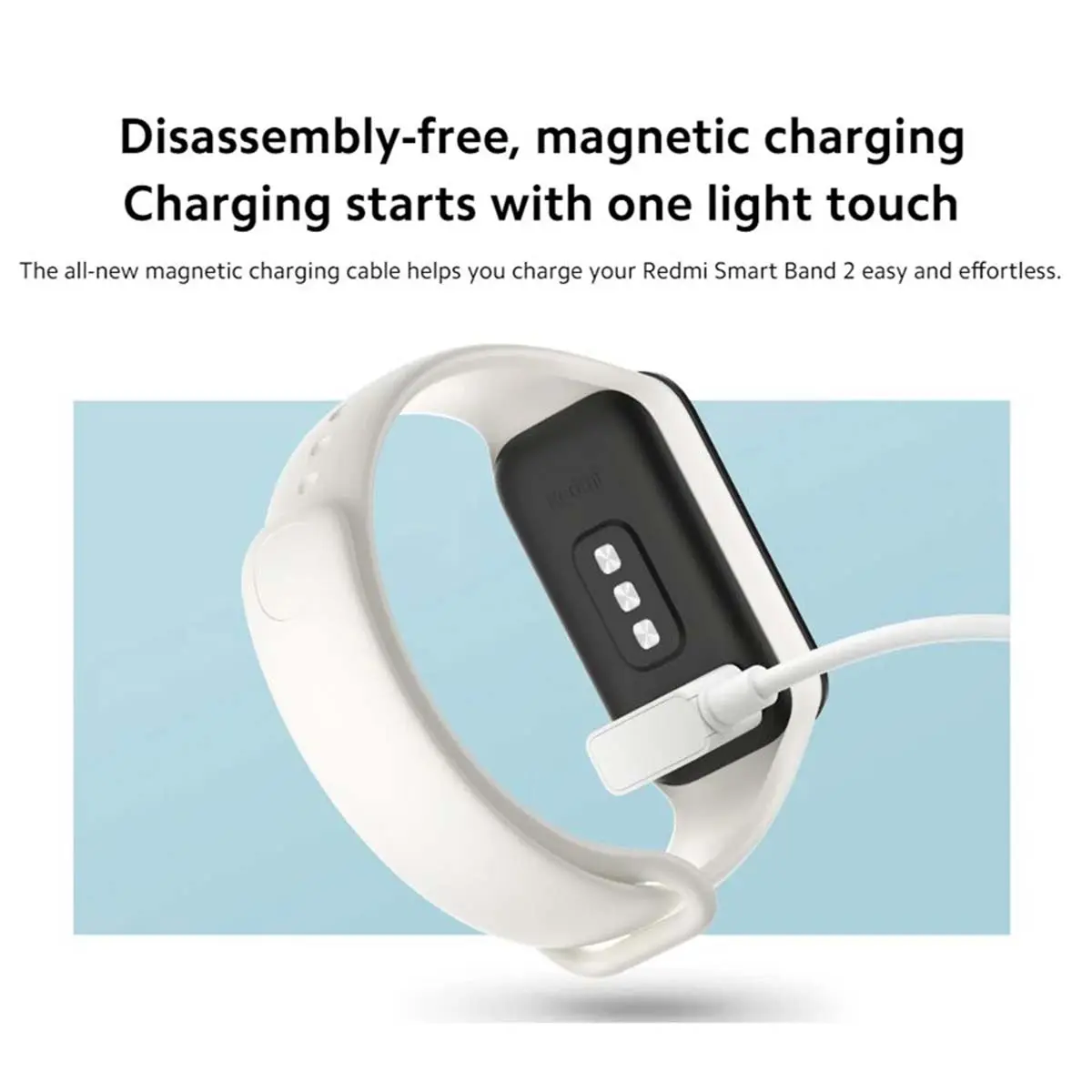 Xiaomi Magnetic Charging Cable for Watched white - view 4