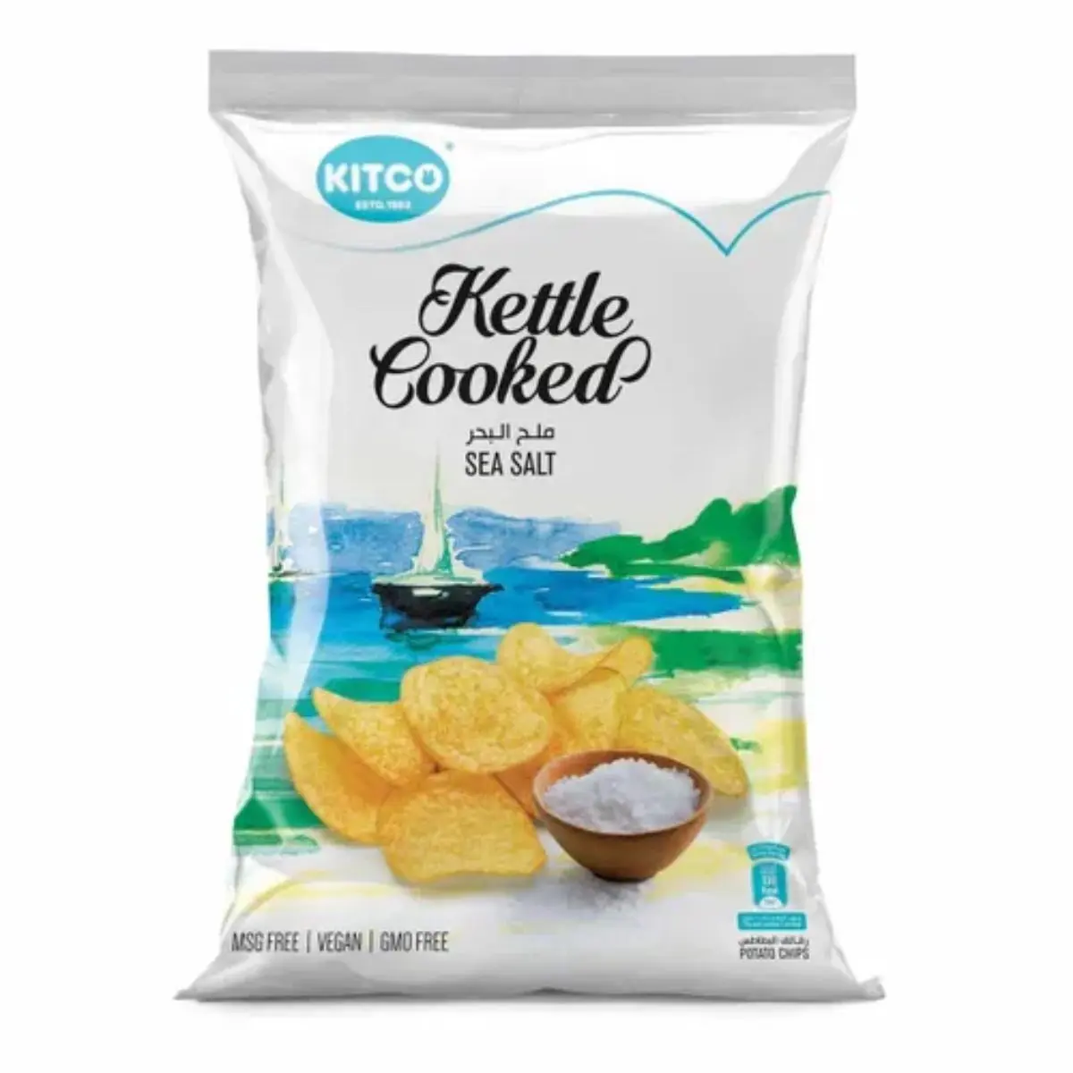 Kettle Cooked Sea Salt 150 gm - view 1