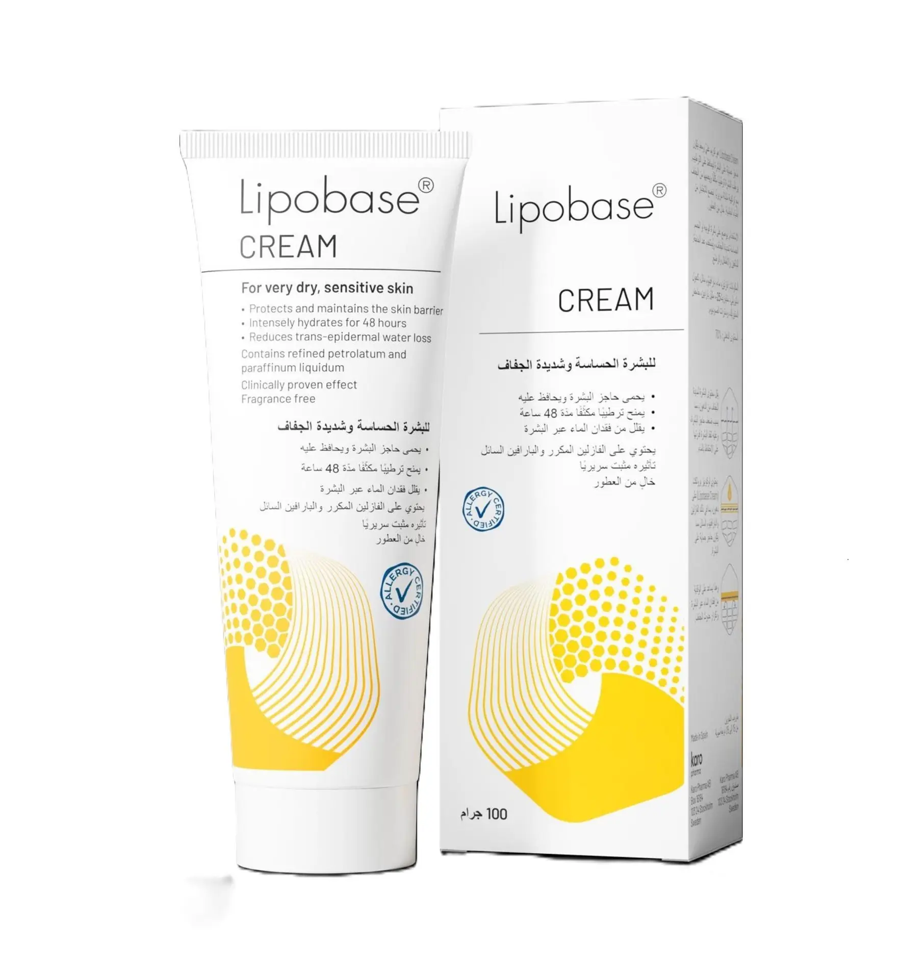 Lipobase Moisturizing Cream For Dry Skin 100 gm - view 1
