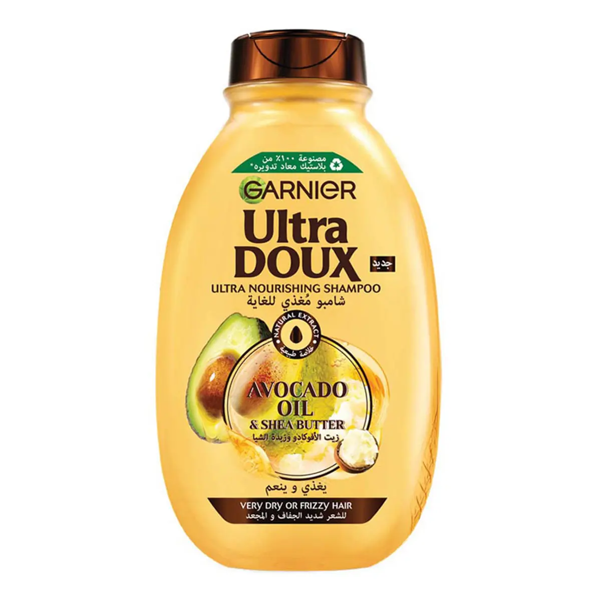 Garnier Ultra Doux Shampoo Avocado Oil & Shea Butter 400 ml - view 1