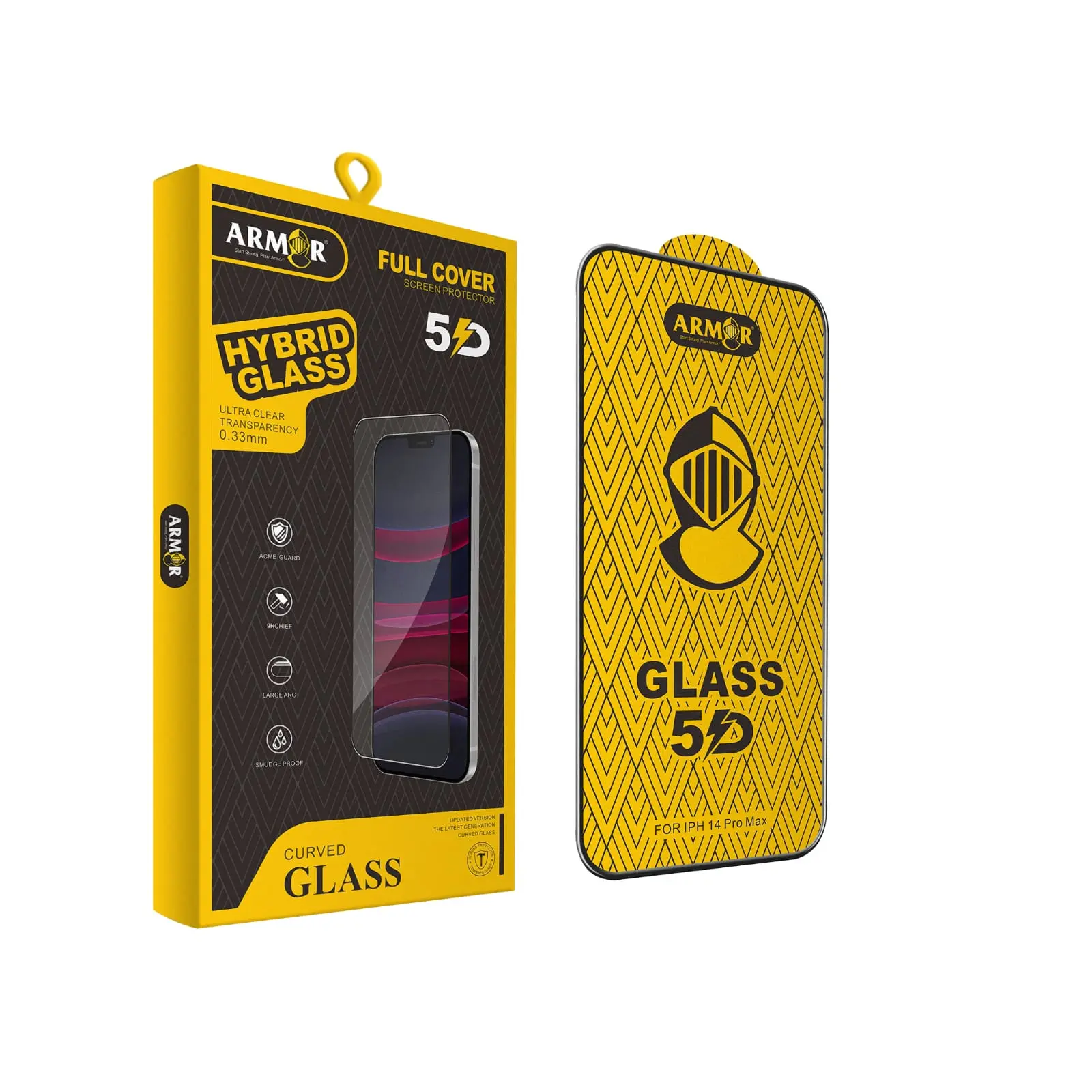 Armar Protection Glass Resistant To The Effects Of Shocks And Scratches iPhone 15 - view 3