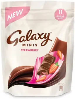 Galaxy Strawberry Mini 11 pcs 137.5 gm