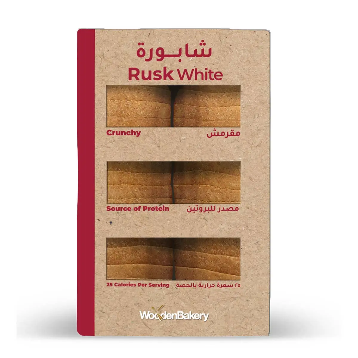 Wooden Bakery Rusk White 340 g - view 1