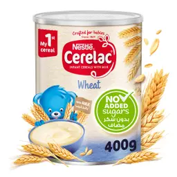 Cerelac Zero Added Sugar Wheat 400 gm